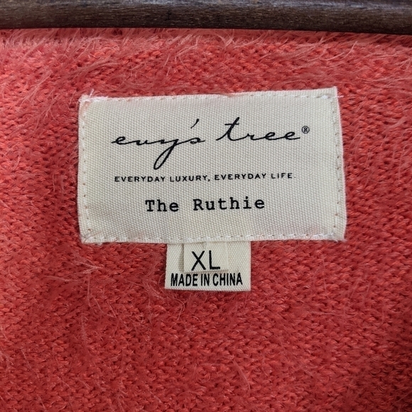 Evy's Tree The Ruthie salmon sweater - Picture 7 of 10